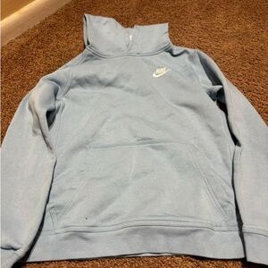 Nike baby blue hoodie